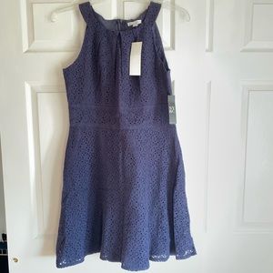 NY&Co navy blue dress